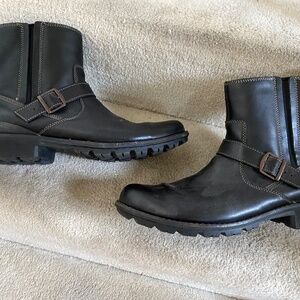 Men's Black Clarks Boots